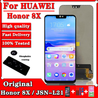 6.5 "oryginalny LCD dla Huawei Honor 8X JSN-AL00 JSN-L22 JSN-L21 pełny wyświetlacz LCD + wymiana zespołu Digitizer z ekranem dotykowym 1